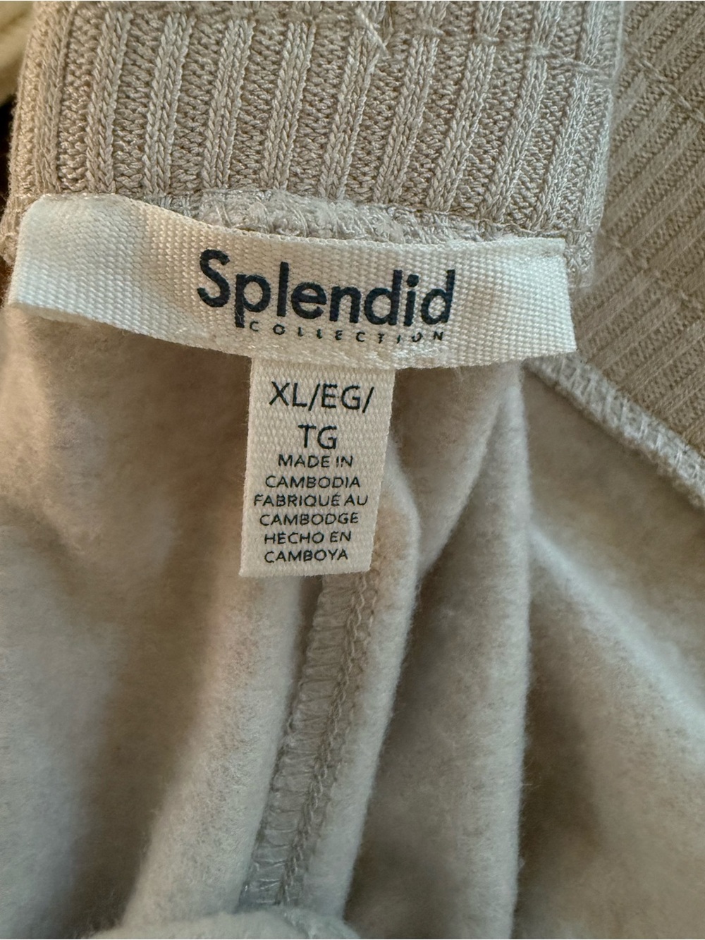 NWT Splendid Supersoft Trim Lounge Pants, Size XL - Picture 5 of 8